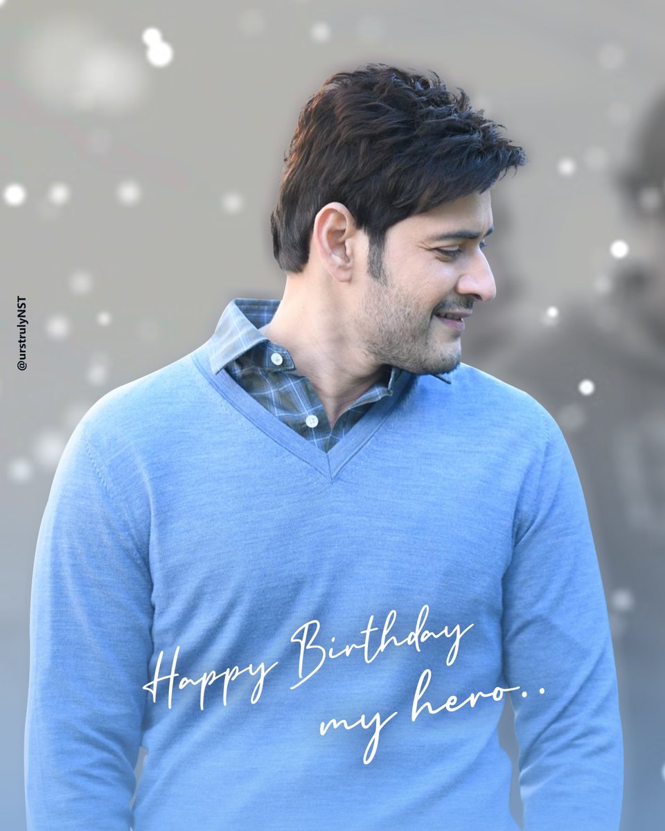 urstrulyNST's tweet photo. మా పరువు కి...

మా పొగరు కి  45 ఏళ్ళు ✊

Love u Annaya @urstrulyMahesh 💕

#HBDMaheshBabu #SarkaruVaariPaata https://t.co/eWTdGKnWID