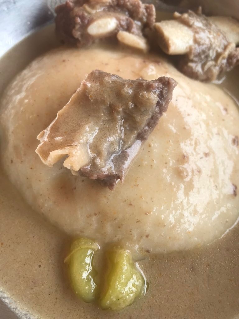 TanceDeguenon's tweet photo. #Tancy #LACDT #foodlover #fufu #mesaventures #togolesefoods #beninesefoods #ivorianfoods #ghanianfoods https://t.co/FsiwSmdiip
