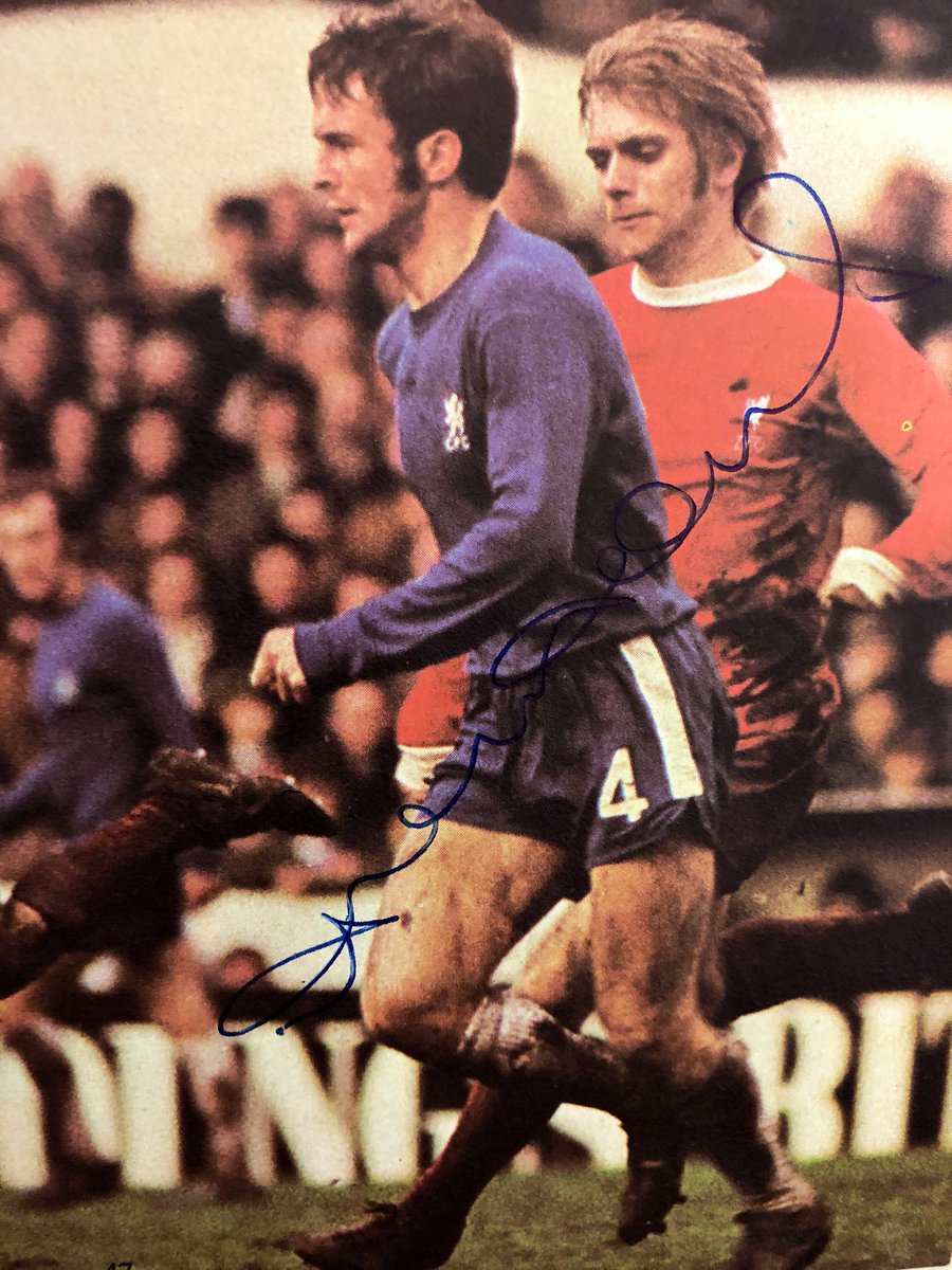FOOTBALLERS AUTOGRAPHS of the 70s & 80s tweet media