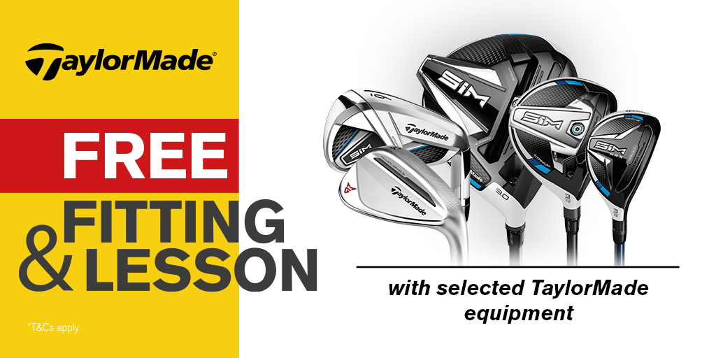 stuartwilsonpro's tweet photo. There's not long left in our #CompleteEquipmentSolution, so you need to get to #DuddingstonProShop soon! Spend over £299 on #TaylorMade hardware and we will give you a free fitting and lesson! Don't miss out, this great deal ends this month!
Learn more: https://t.co/De6Az5Jdu6 https://t.co/TgMPLqMNBJ