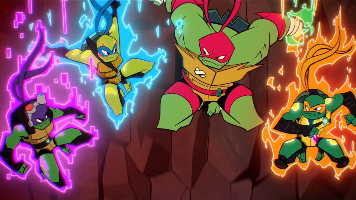 Raph's always the one to pick everyone up to bring them to safety.... but everyone else can do the same for him too!!!  #RottmntFinale  #RiseoftheTMNT  #SupportRottmnt  @Nickelodeon  @NickAnimation