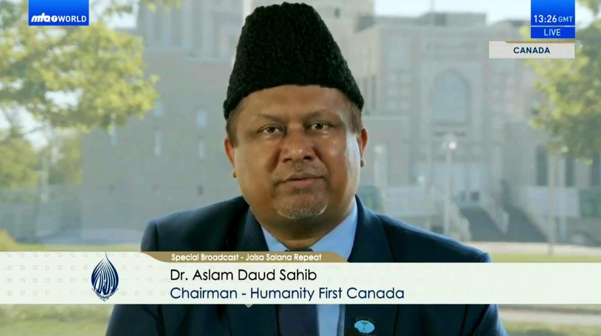 Humanity First Canada (@humanityfirst) on Twitter photo Chairman <a href="/doctordaud/">Dr. Aslam Daud</a> presenting humble efforts of <a href="/humanityfirst/">Humanity First Canada</a> Canada during COVID19 LIVE on <a href="/muslimtv/">MTA International</a> Jalsa Salana broadcast 2020. #JalsaConnect Chairman <a href="/doctordaud/">Dr. Aslam Daud</a> presenting humble efforts of <a href="/humanityfirst/">Humanity First Canada</a> Canada during COVID19 LIVE on <a href="/muslimtv/">MTA International</a> Jalsa Salana broadcast 2020. #JalsaConnect