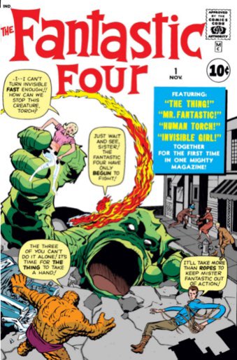 dano_cosmic's tweet photo. Happy Birthday to #FantasticFour #1 (Vol. 1, 1961), released on this day - August 8, 1961!
✨
W-#StanLee, A-#JackKirby, I-#GeorgeKlein/#ChristopherRule, C-#StanGoldberg, L-#ArtieSimek, cover by #JackKirby and #DickAyers
✨
#Marvel #MarvelComics #MarvelCosmic https://t.co/QfXP0a0l8F