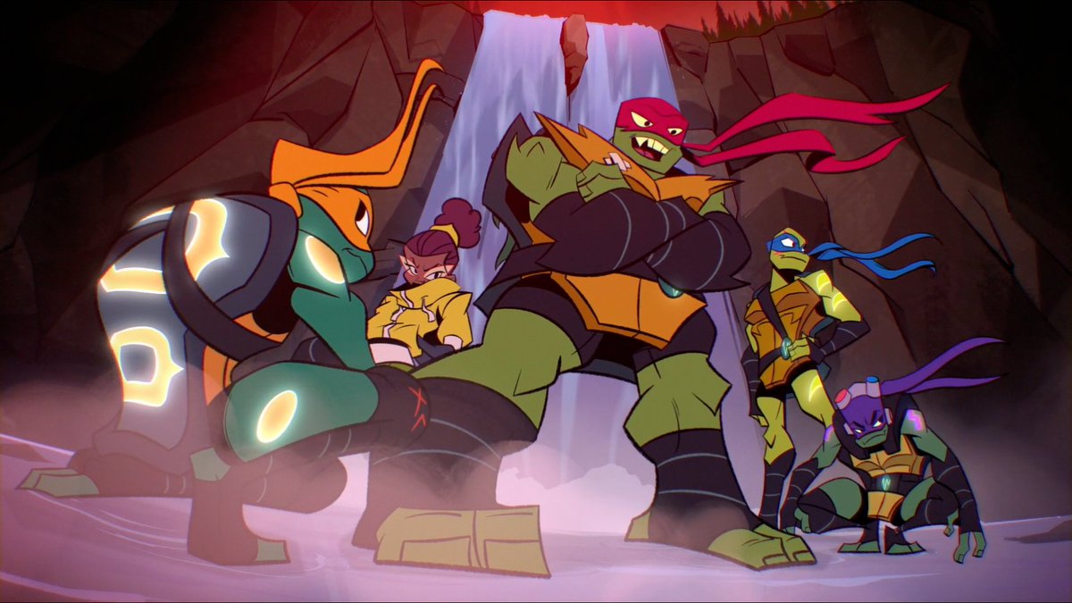 Pose like a team, cause sh!t just got real #RottmntFinale  #RiseoftheTMNT  #SupportRottmnt  @Nickelodeon  @NickAnimation