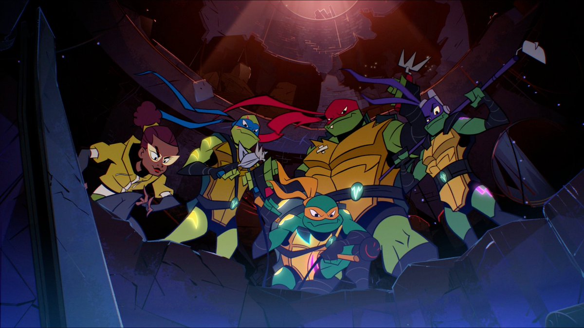 Pose like a team, cause sh!t just got real #RottmntFinale  #RiseoftheTMNT  #SupportRottmnt  @Nickelodeon  @NickAnimation