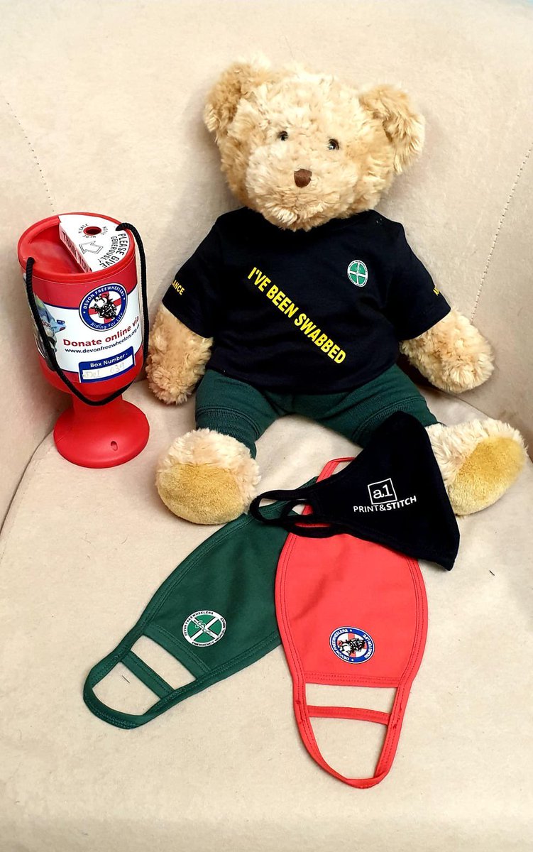 alexarb777's tweet photo. Going on his travels with Devon Freewheelers EMS. First job tomorrow for medical devices. Soon A1 Print &amp; Stitch will hold a name the bear competition https://t.co/6JMqy82wSt