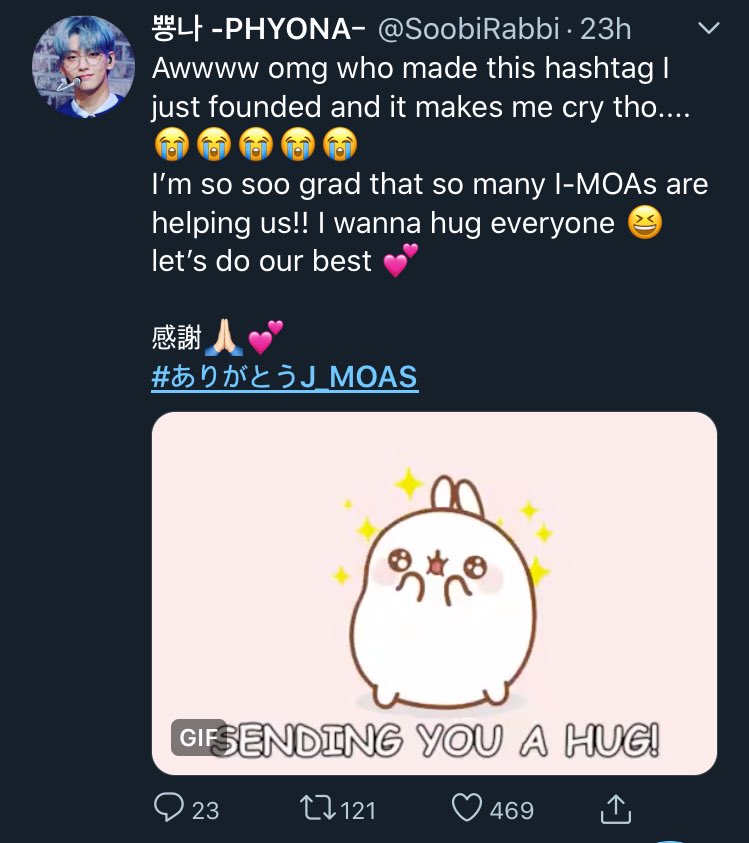 J-moas were really thankful 