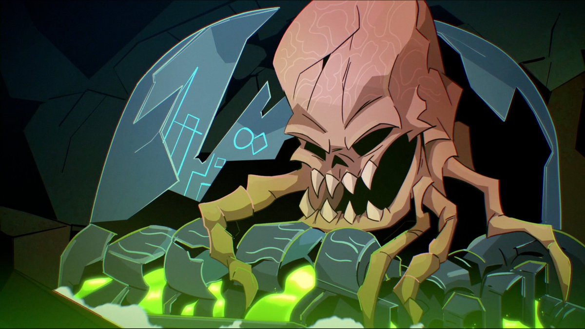 Wow, that thing's just been there this whole time, huh. Forcefield tech still going strong too  #RottmntFinale  #RiseoftheTMNT  #SupportRottmnt  @Nickelodeon  @NickAnimation