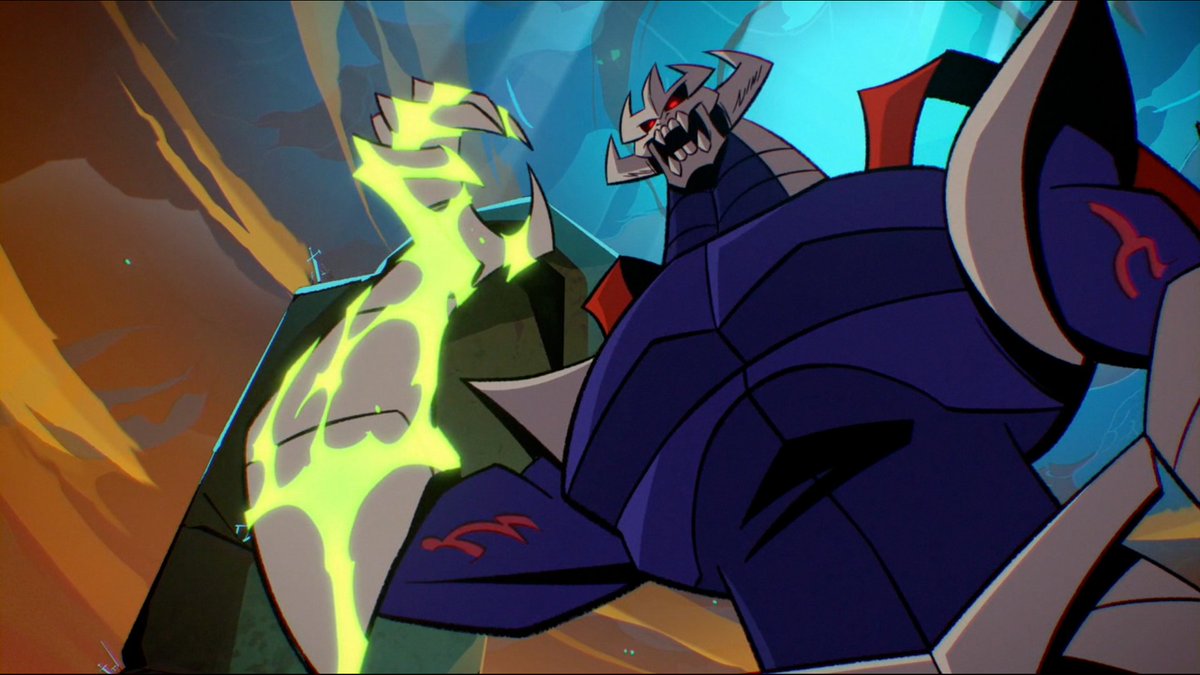Wow, that thing's just been there this whole time, huh. Forcefield tech still going strong too  #RottmntFinale  #RiseoftheTMNT  #SupportRottmnt  @Nickelodeon  @NickAnimation
