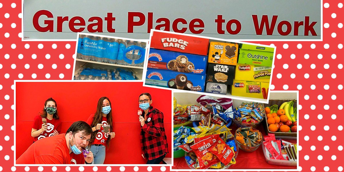 Keeping the team hydrated,cool and ready to bring our guests joy throughout tax free weekend here at the Amazing Avon!🤩🎯 <a href="/KosakowskiP/">Paul</a> <a href="/HeatherSanner/">Heather Sanner</a> <a href="/AcaTargetCam/">Cameron Clemens</a> <a href="/sclary310/">Sarah Clary</a> <a href="/ArynDavlin/">Aryn Davlin</a>