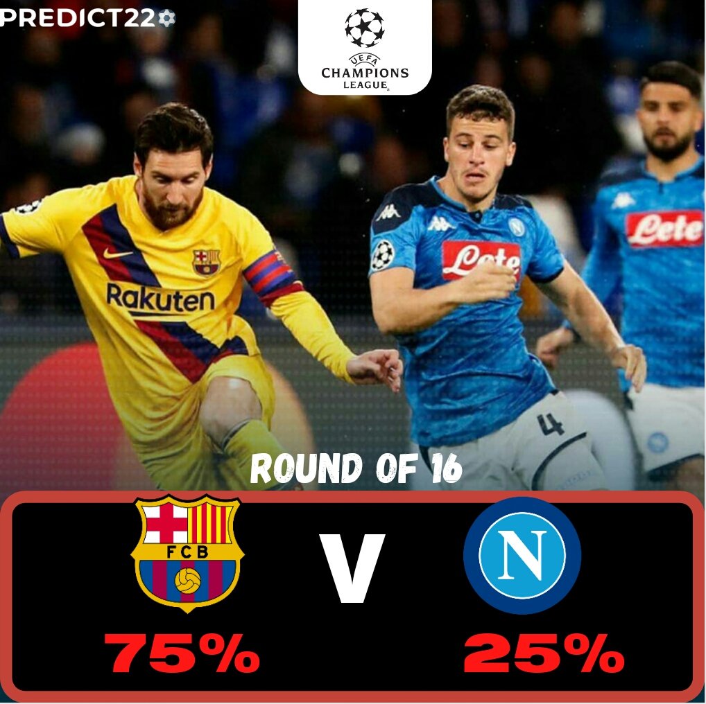 predict_22's tweet photo. Predictions For Today's Matches!!
Champions League 19-20
โฝ
#barcaUCL #Messi #footballsback #football #twitchtv #sports #QuedateEnCasa #UCL #covid19 #UCLIsBack #Fussball #FIFA21 #games #gamer #gaming #quotes #SportsBiz #sports #Fortnite #TBTChallenge #Barcelona #BarcaNapoli https://t.co/9IOQrpKgIz
