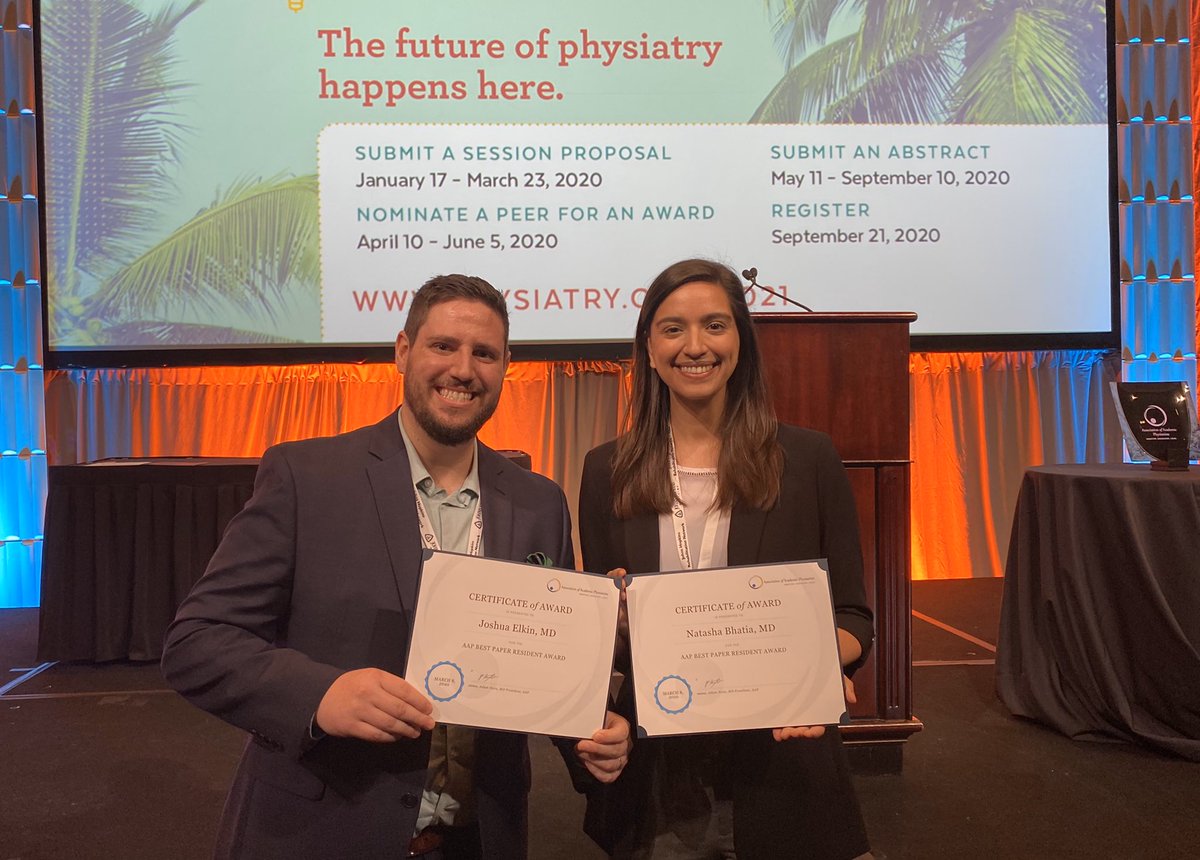 EmoryPMR's tweet photo. Our residents present their research each year at conferences across the country and around the world! Pictured here are current residents and recent grads at AAP @AAPhysiatrists, @ISPRM, and @TheAMSSM.
@JoshuaElkinMD @NatashaBhatiaMD @DrGiorgioNegron #Emorypmr https://t.co/E4kbRIlOFu