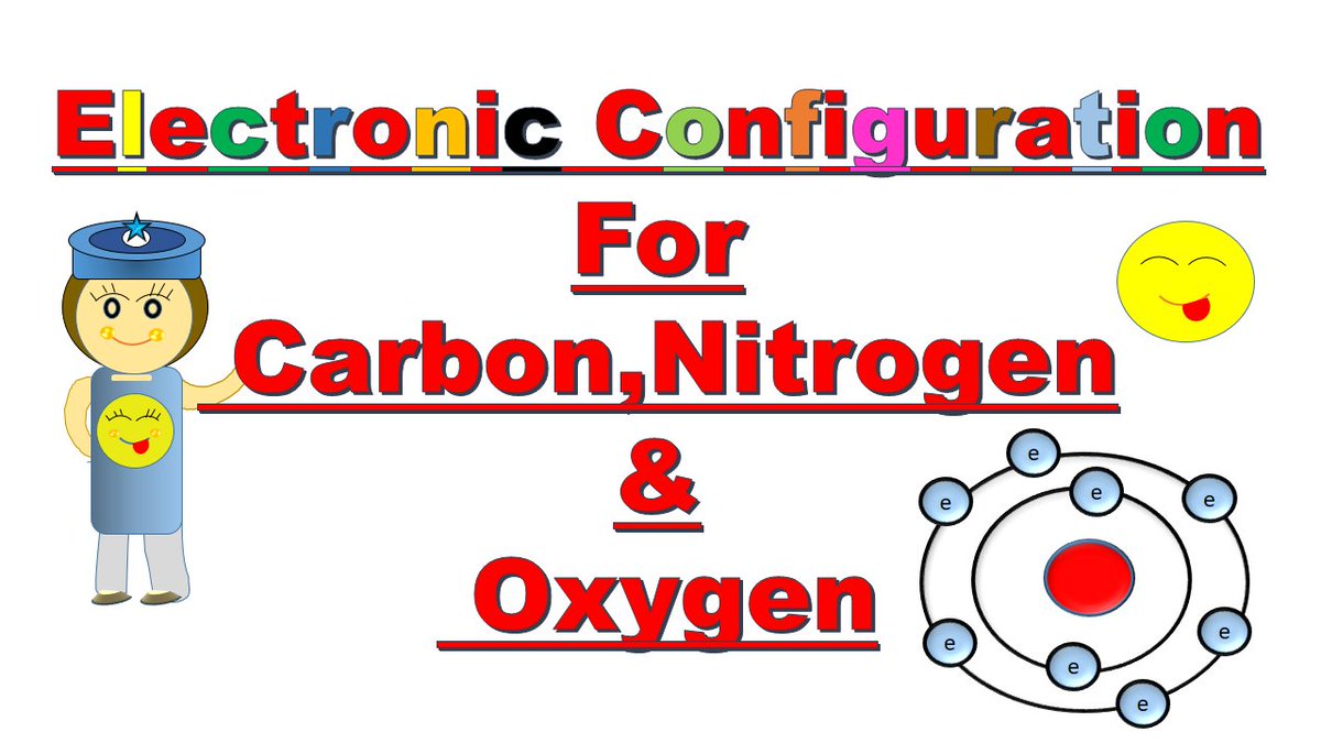 KemistryDigital's tweet photo. Watch Now!!!
Electronic Configuration of Carbon ,Nitrogen &amp; Oxygen
https://t.co/9xSzJV5F9k

#electronicconfiguration   #carbon   
#nitrogen    #oxygen            #chemistry     #digitalkemistry
#youtube https://t.co/vJwfN8nq4V