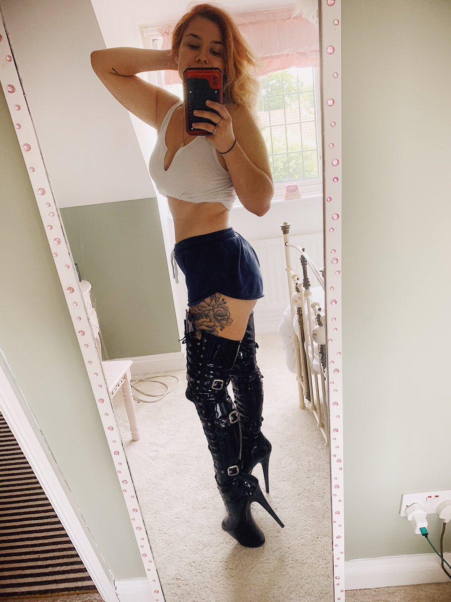 Beth Gonzalez on X: Got my new pole boots I've wanted for YEARS! I always  worry I'm 'too much' but really, if anyone says that about my boots, they  wish they could