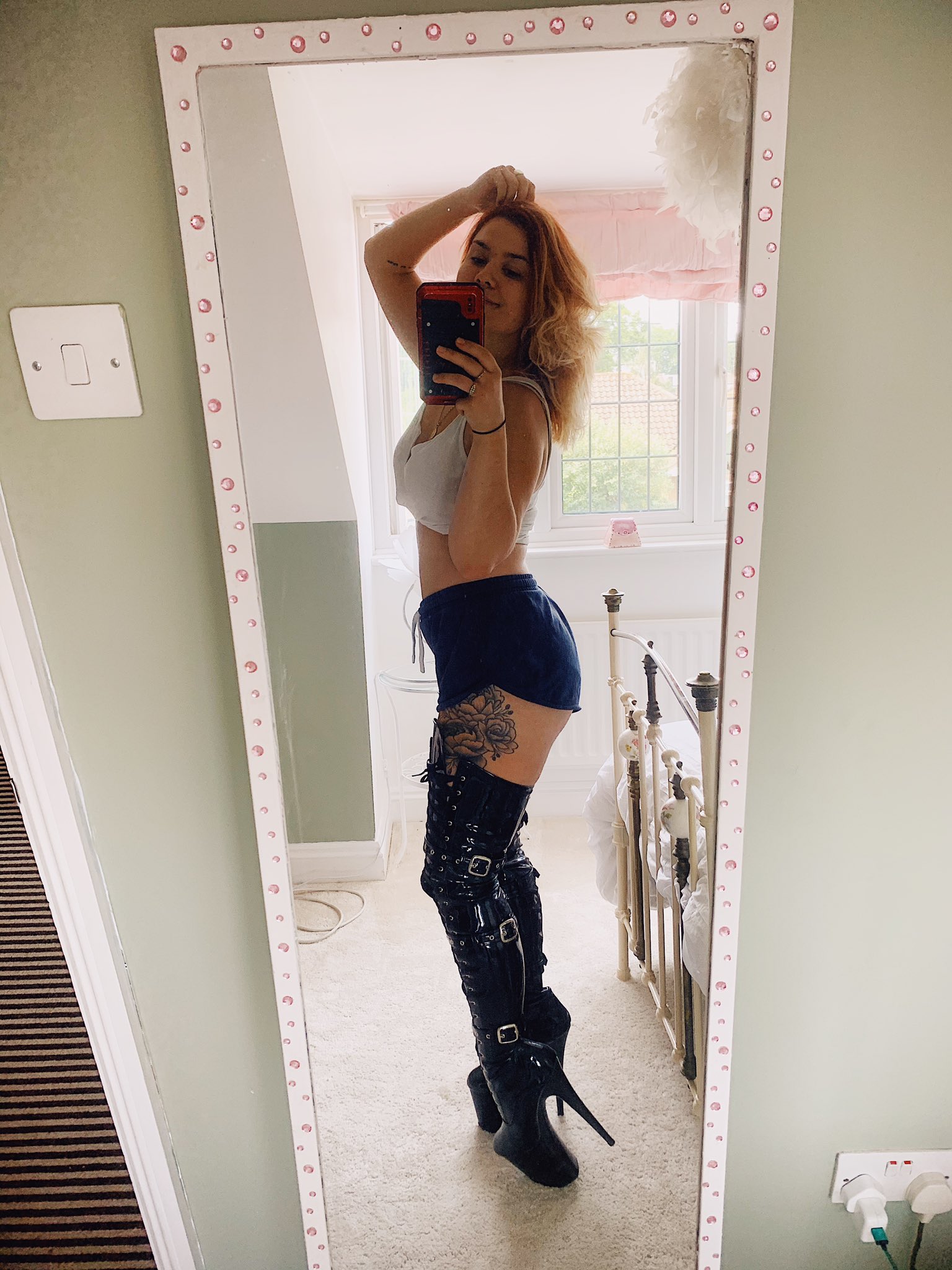 Beth Gonzalez on X: Got my new pole boots I've wanted for YEARS! I always  worry I'm 'too much' but really, if anyone says that about my boots, they  wish they could