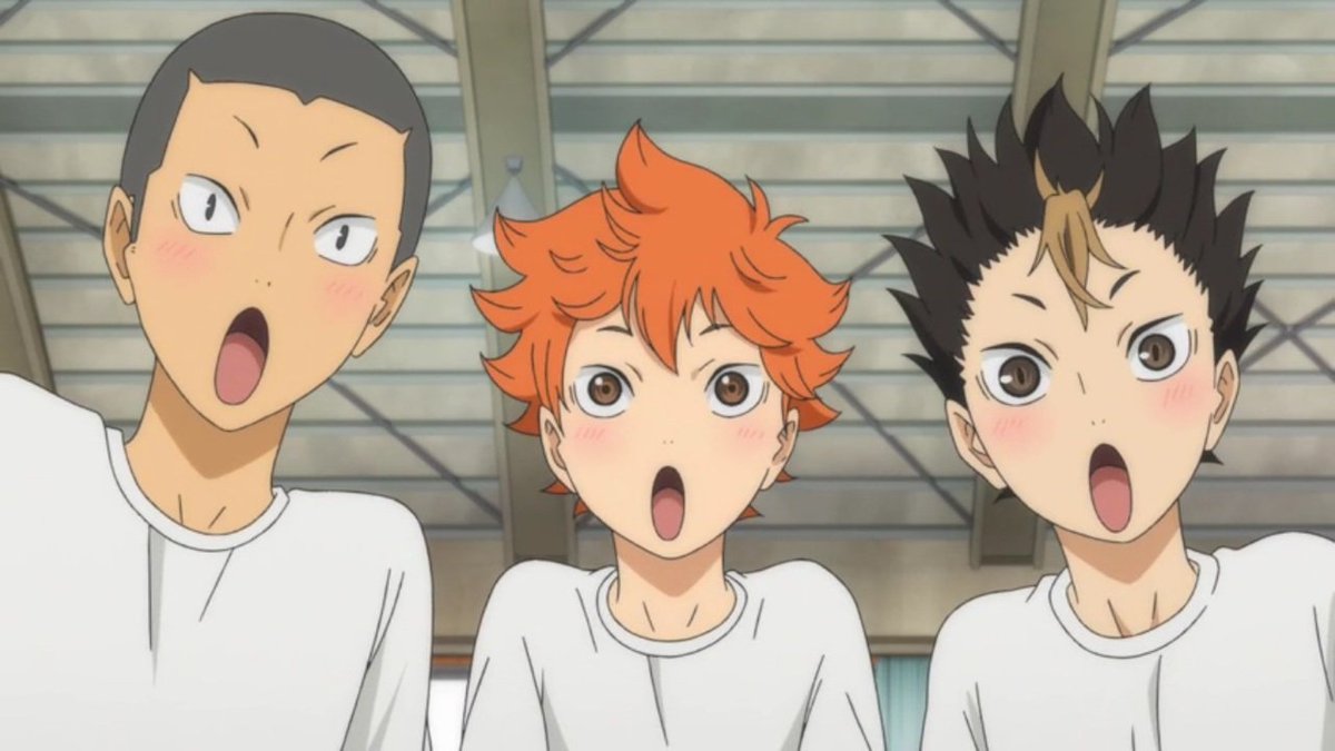 day 12: watch haikyuu this could be you, me, and aditri but you're playing (by not watching </3)