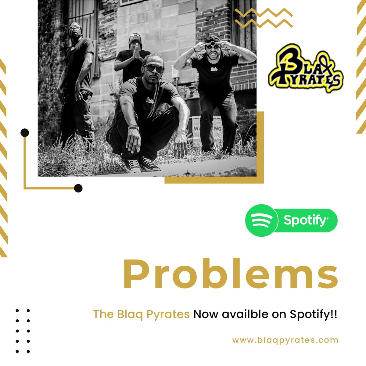 theficoguy's tweet photo. Our Spotify is 🔥🔥 

Hear our newest releases "Steady Growth" &amp; "Problems" 🏴☠️

👇🏾👇🏾
https://t.co/dmwgASZMBJ

#BlaqPyrates #BlaqPyratesNation #steadygrowth #newmusic #undergroundrap #rap #hiphop #music #trap #beats #rapmusic #artist #newmusic #dj #youtube #hiphopculture https://t.co/rpPUUHlZYK