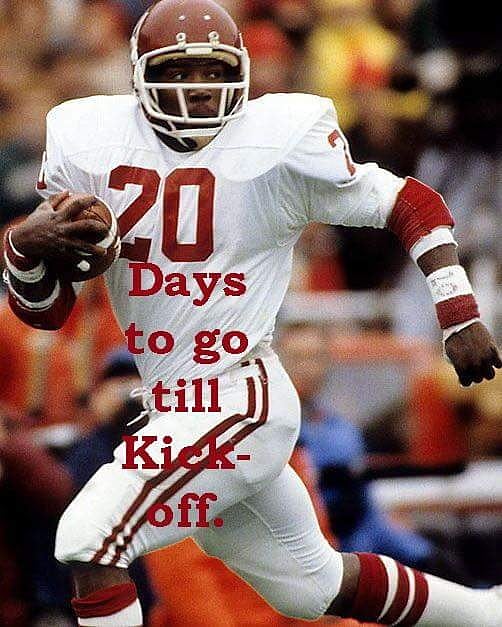 MattFromEnid's tweet photo. We're 20 days or one @RealBillySims from #FootballTimeInOklahoma #BoomerSooner #OklahomaSooners #OUDNA @OU_Football https://t.co/ND9Lr0pkcc