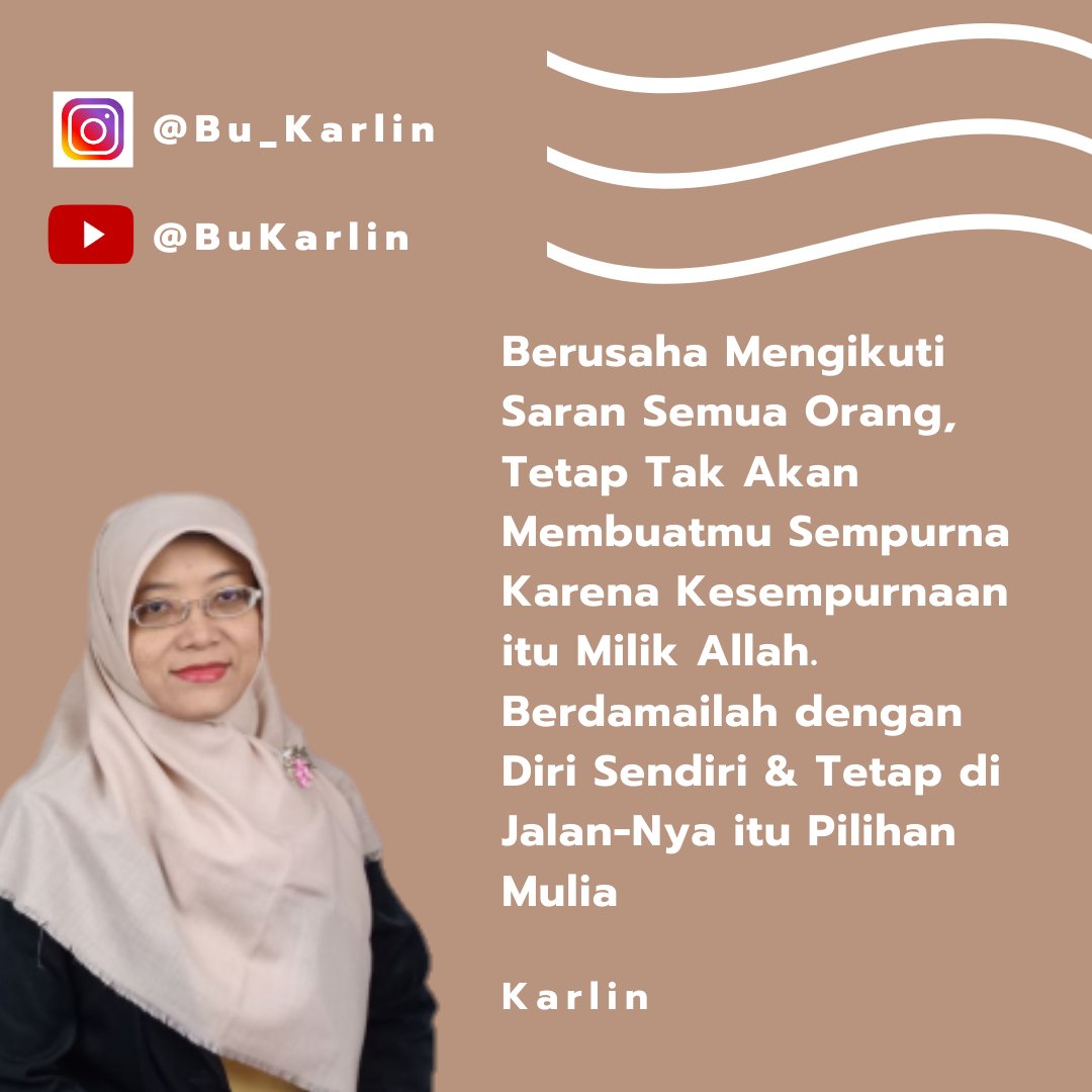 Jadi diri sendiri lbih asyik...