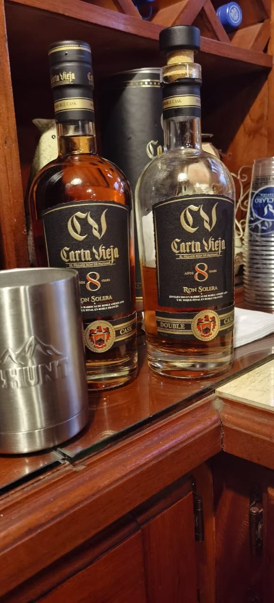 Ron Carta Vieja Solera Doble Cask! De lo mejor que he tomado 🥃 Salud!