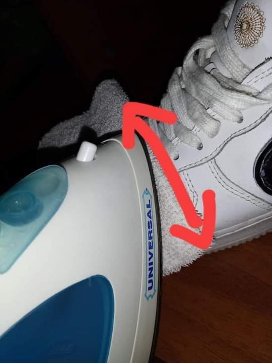 How to fix the crust on your sneaker A thread