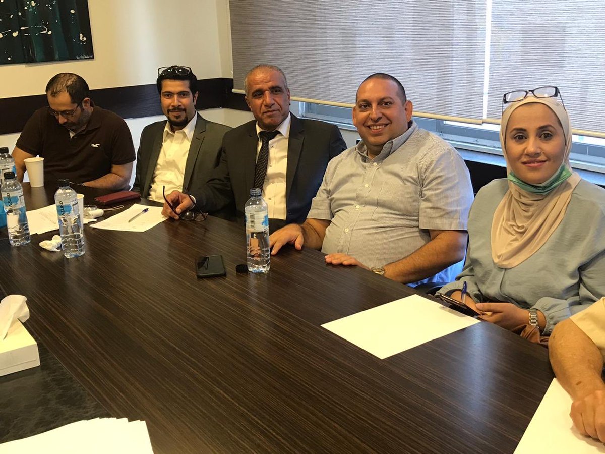 jotransparency's tweet photo. A warm welcome onto the Board of #JordanTransparencyCenter from an old-timer- in @BakrHalasa & @HILDAAJELAT1 @fawaz_alshobaki case welcome back! Itβs terrific to have you on board @abujaber52 @TherarG @FatenFHamad @AliMasadeh1 Looking forward to next phase of JTC endless fight! https://t.co/J6mWnaPDcY