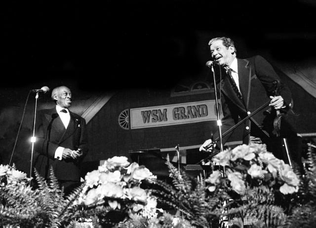 A grandson of slaves, Mr. Bailey faced the same difficulties traveling the Jim Crow south as did the nomadic blues singers of his time. Roy Acuff once said that because of Bailey’s short stature, they would have to hide him in suitcases to sneak him in hotels for lodging.