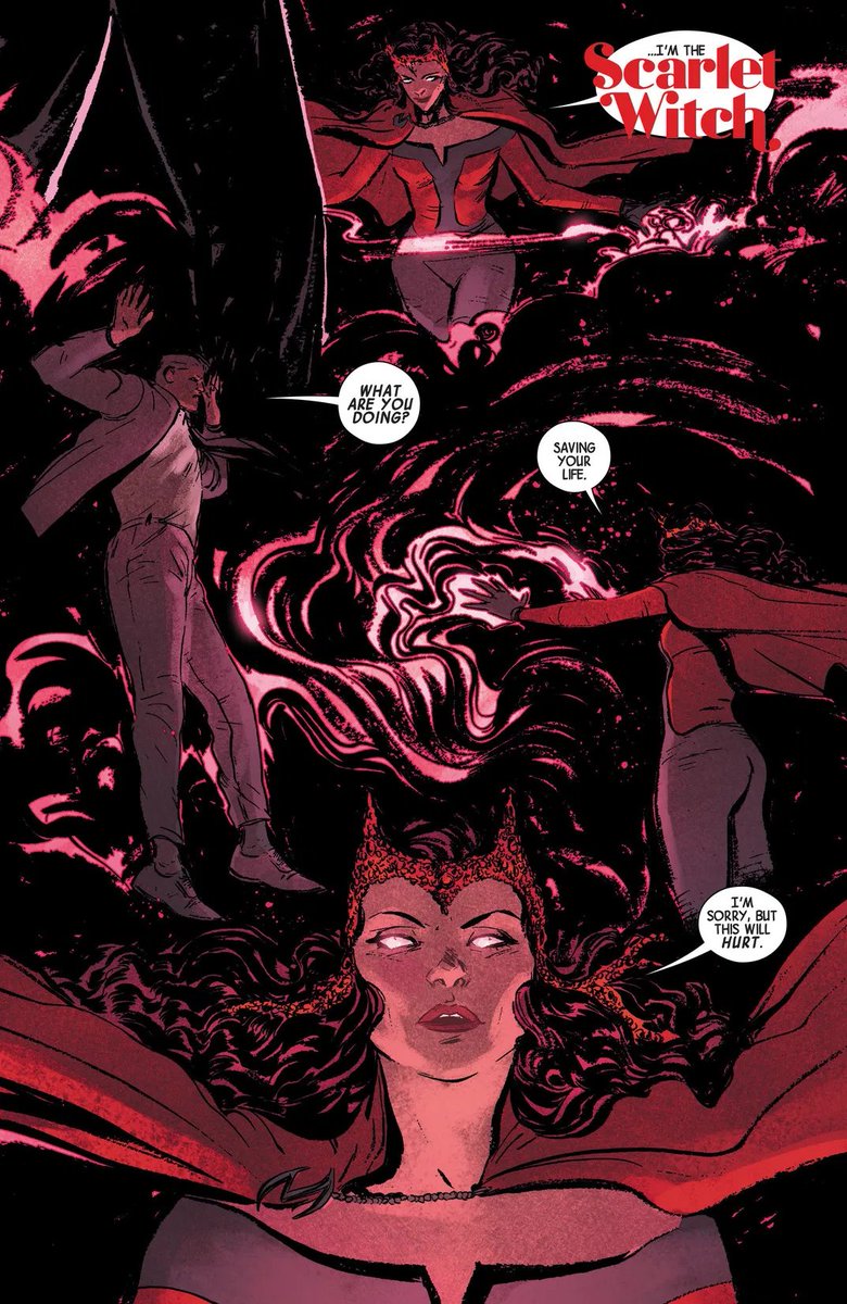 47. Vanesa R. Del Rey - one of my favorite things about her style is how it demonstrates how closely genres like horror and noir are from one another. Very moody with a sense of dense atmosphere. Also drew one of the best issues to ever focus on The Scarlet Witch.