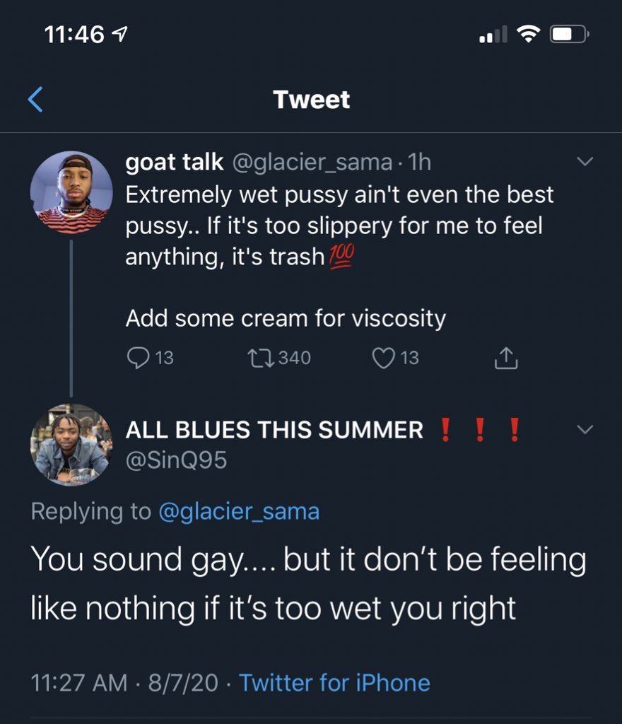 We’ve arrived at the portion of the show where pussy has become gay.