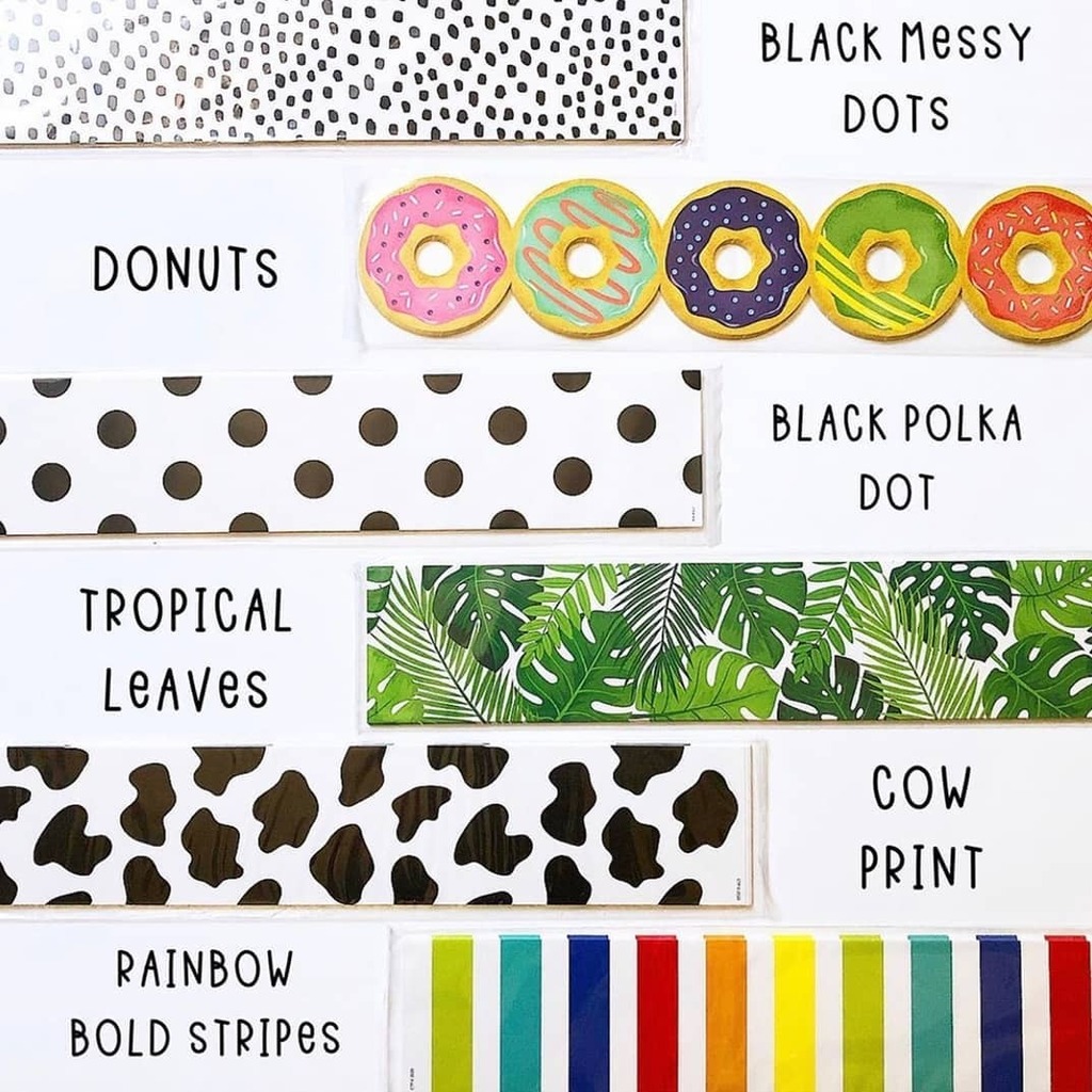 ctp_inc's tweet photo. Borders galore! π Which one is your favorite?!
β.
β. Repost @theteacherscrate
β.
ββββ#childrenteachersparents #creativeteachingpress #border #borders #coredecor #palmparadise #farm #donuts #style #theme #decor #bulletinboard #bulletinboardideas #claβ¦ https://t.co/YMaBTST8PU https://t.co/Pyko4TlIYv