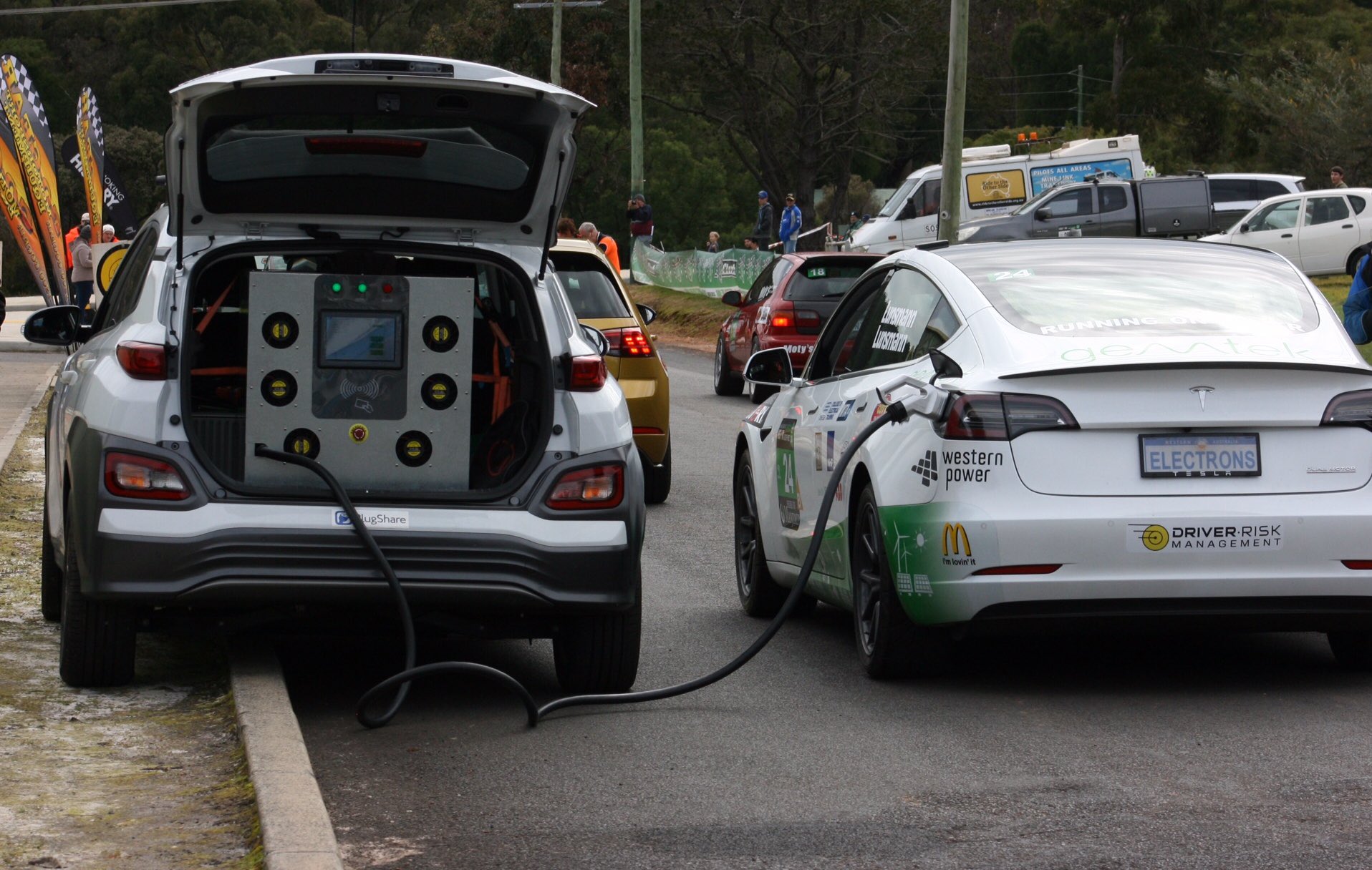 PlugShare on Twitter "The PlugShare sticker on the Kona is great