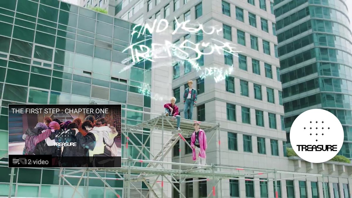 Trs liat ini scene dimana 3 org komplotan itu diatasnya ada tulisan find your treasureKan mereka ya yang lagi berusaha ngerencanain sesuatu untuk treasure diem diem