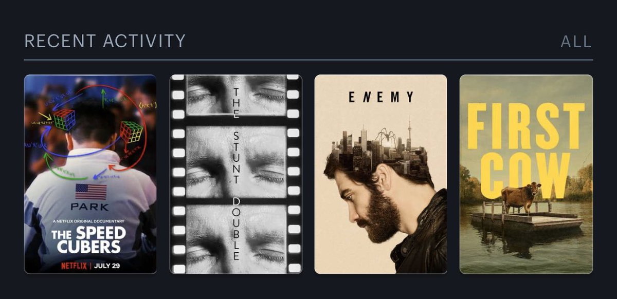 @letterboxd An interesting array!