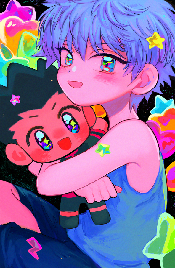 yvotoro's tweet photo. my best friend!! ⭐️ #hxh https://t.co/aDzd6GcQWg