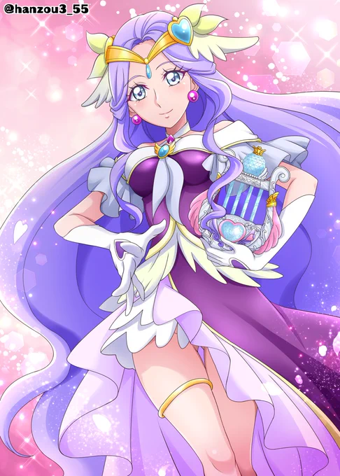 キュアアース、唐突に出て来たけど圧倒的な強さと神秘性で魅力的なキャラでしたね!
今後、三人とどう絡んでいくのか楽しみ過ぎます?
という訳でキュアアース描いてみました☆
#precure 