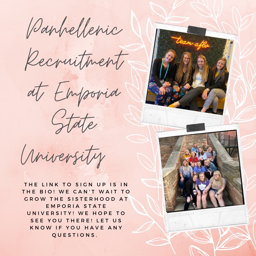 ESU Panhellenic Association tweet media