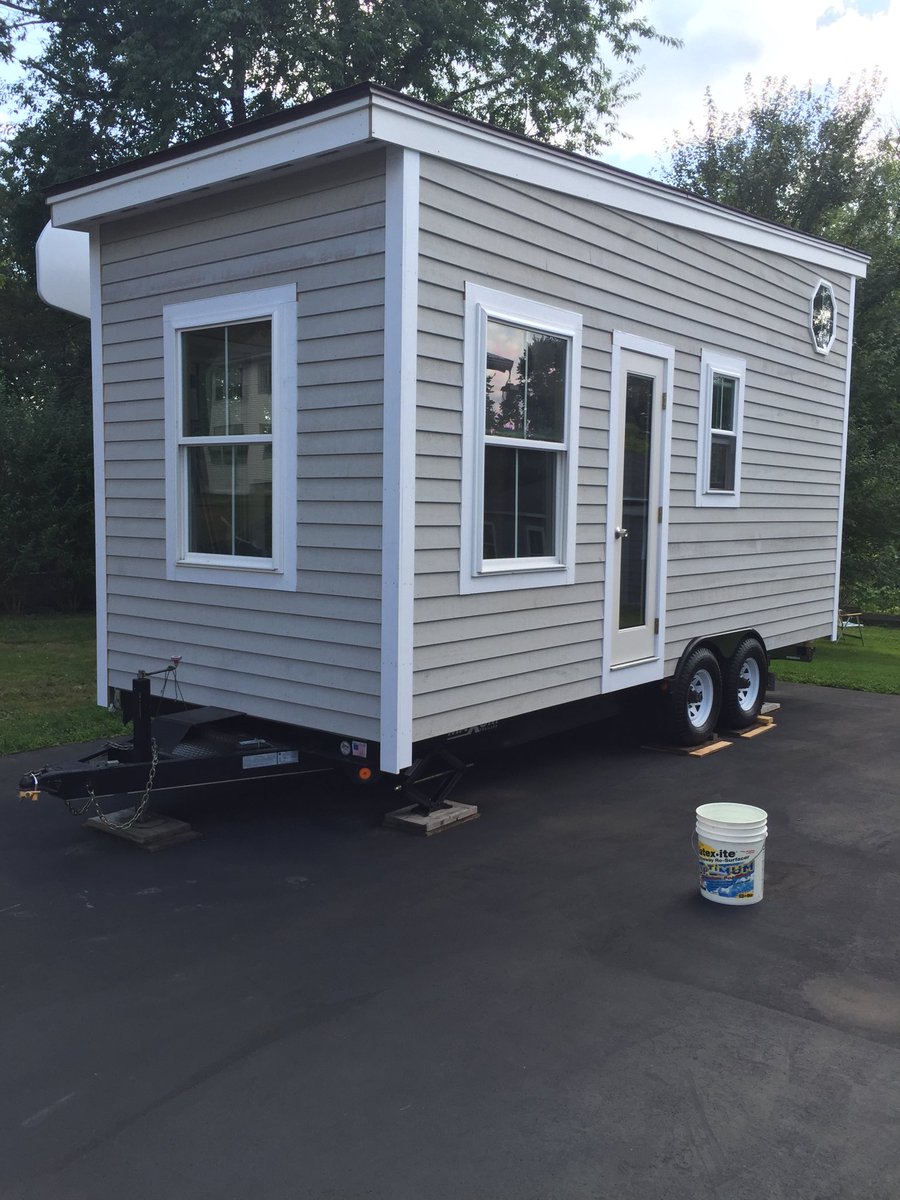 2/ a tiny home like this. It will have an incinerating toilet which means you don’t need a sewage hookup.Environmental crises are often addressed in meta technology language such as renewable grids but micro solutions are also as important. Huge footprints of huge single family..