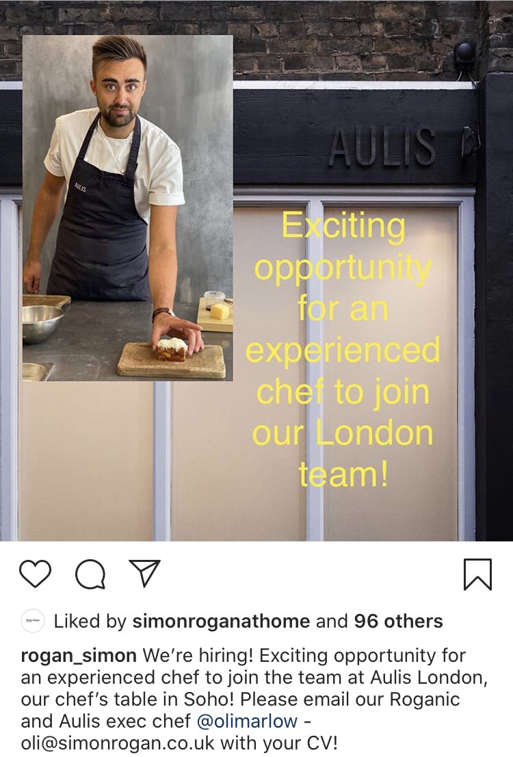 Any chefs looking for a great opportunity