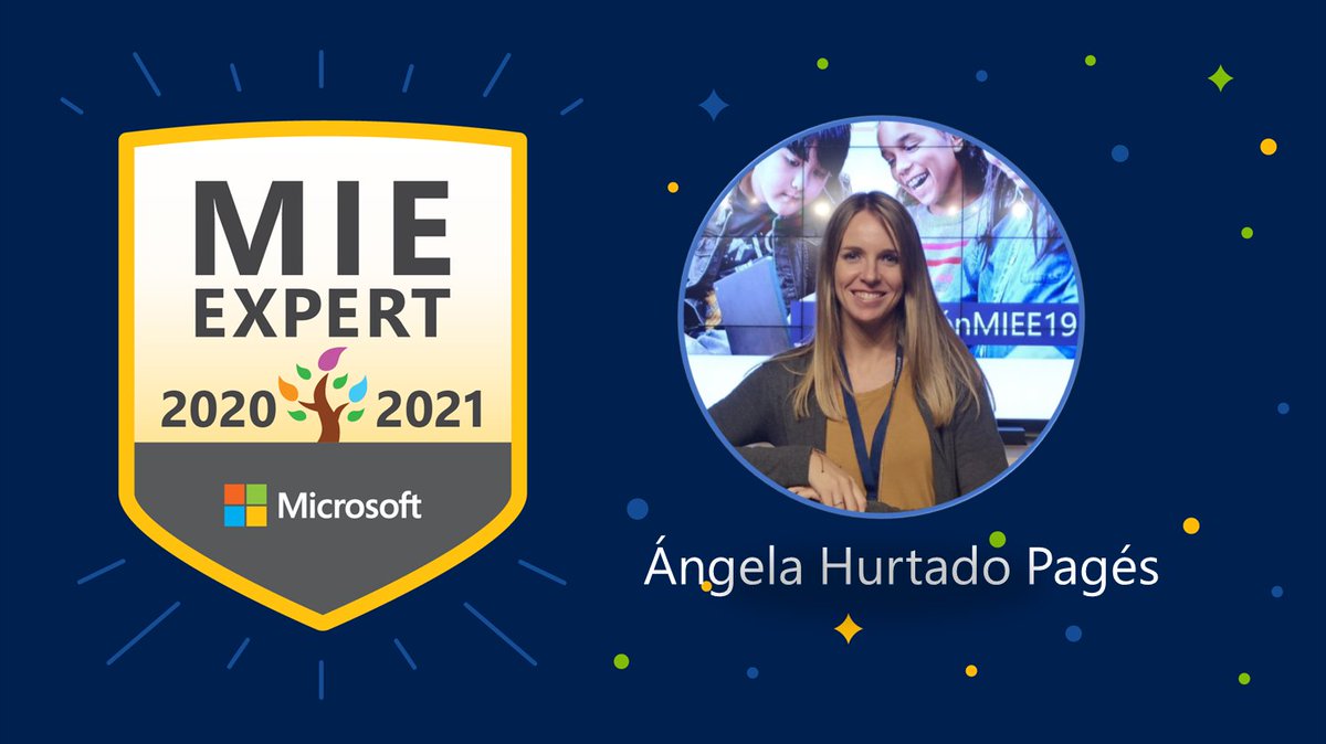 Angy_hp's tweet photo. Un año más estoy muy feliz de haber sido seleccionada como MIE Expert para el curso 2020-2021.
 #MicrosoftEdu #MIEExpert @MicrosoftEDU @MicrosoftEduEsp https://t.co/2MKMH4bLGk