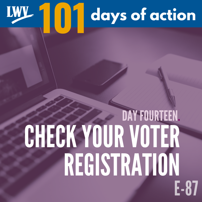 LWVSD's tweet photo. **EVERY** #California voter will be mailed for the 11/3 election so be sure the mailing address you have on file is correct. Use the lookup tool from @CASOSvote  at https://t.co/8PH6wjfLP2 Get 5 friends to do the same &amp; make every ballot count! #2020Election #101DaysofLWVAction https://t.co/xgGj4L3Ept