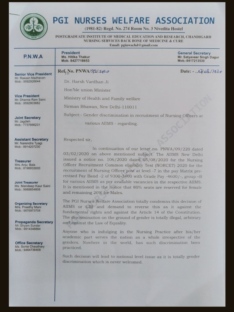 OfficersThe's tweet photo. @drharshvardhan @PMOIndia 👇👇👇👇👇👇👇👇👇
#save_male_nurses https://t.co/hybihEBjc2
