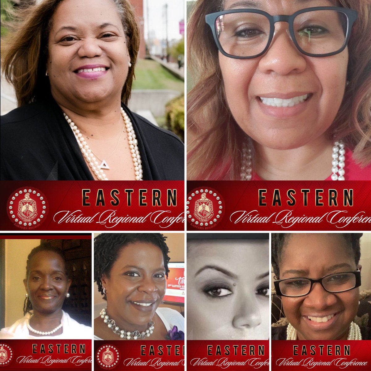 GuidingLight27's tweet photo. So happy to participate in my 1st Eastern Regional Conference with chapter members and the Executive Committee of the Pittsburgh Alumnae Chapter! #DSTVirtual2020. #IAmanchoREDinTheEast #PAC❤️🔺❤️❤️🔺❤️ https://t.co/BTtOZdD3bH