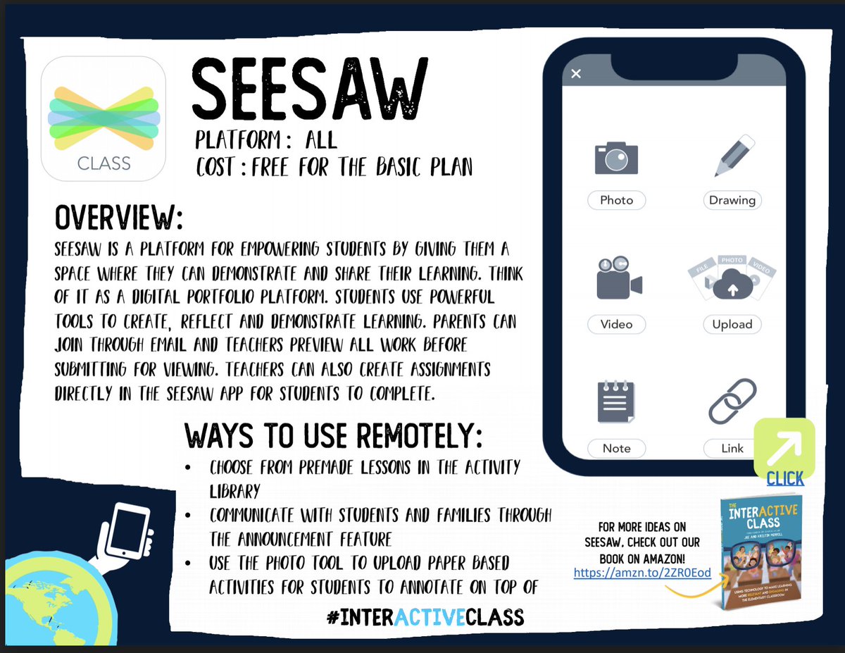 themerrillsedu's tweet photo. Looking for #remotelearning resources for teachers? 

Grab this FREE ebook! Includes features, lesson ideas and where to find for apps like:
💜@Seesaw 
💚@Flipgrid 
💛@Buncee 
💙@waklet
❤️@MicrosoftEDU

Linked here: https://t.co/ECGq2idkE3 

#interACTIVEclass #remotelearning https://t.co/E4upkM1Uwi