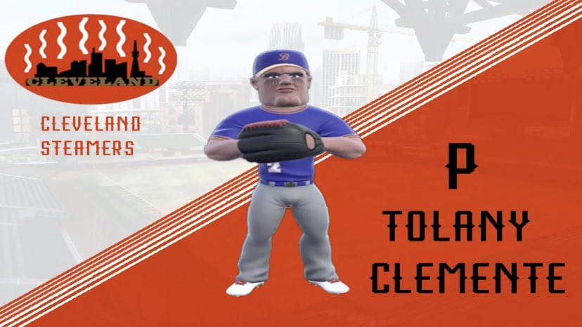 The @SteamersBHB select Tolany Clemente with the 8th pick <a href="/HeadBaseball/">Big Head Baseball</a>
