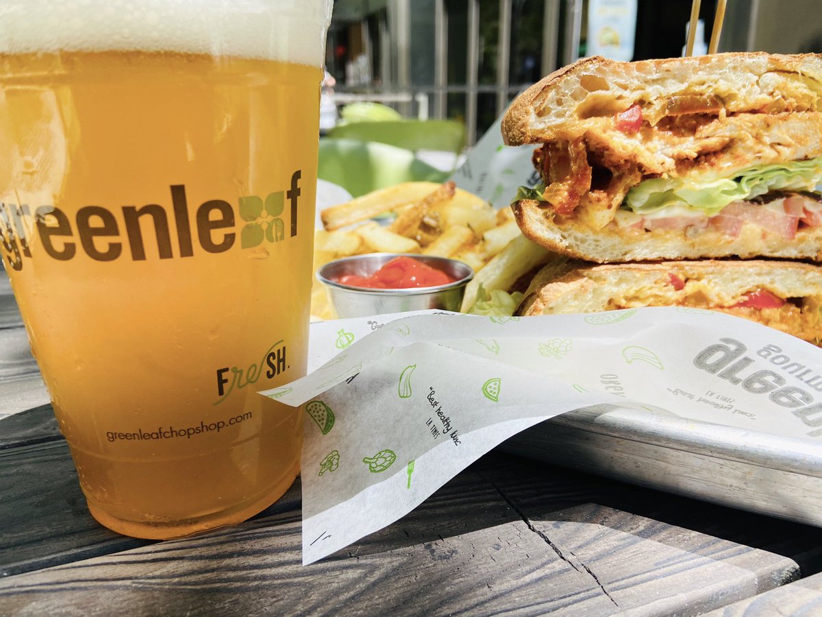 This weekend is for beer lovers! Purchase a House Beer &amp; sandwich combo meal for $15. We have plenty of #HouseBeer Lager &amp; Grapefruit Radler flowing all day, along with exclusive swag giveaways at our outdoor BBQ in Venice! Deal ends tomorrow. 🍺