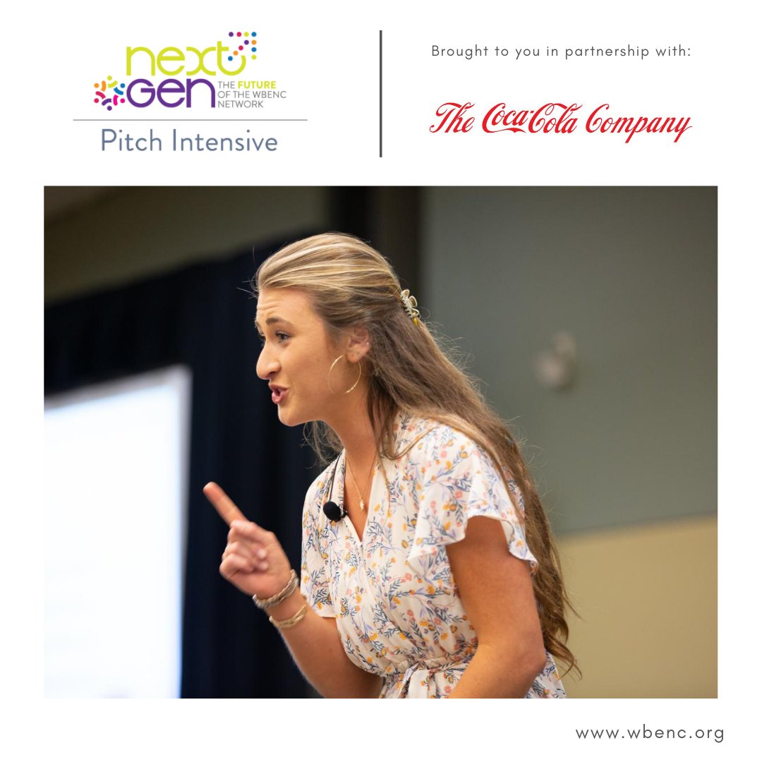 WBENCLive's tweet photo. Calling all millennial or Gen-Z #WomenEntrepreneurs: Check out this exclusive opportunity to elevate your business pitch! Learn more about the WBENC NextGen Pitch Intensive from #WBENC in partnership with @CocaCola https://t.co/4lLvHHCkdL
.
.
#WomenOwned #WBENCnetwork #NextGenWBE https://t.co/PGwYnl1Xu9