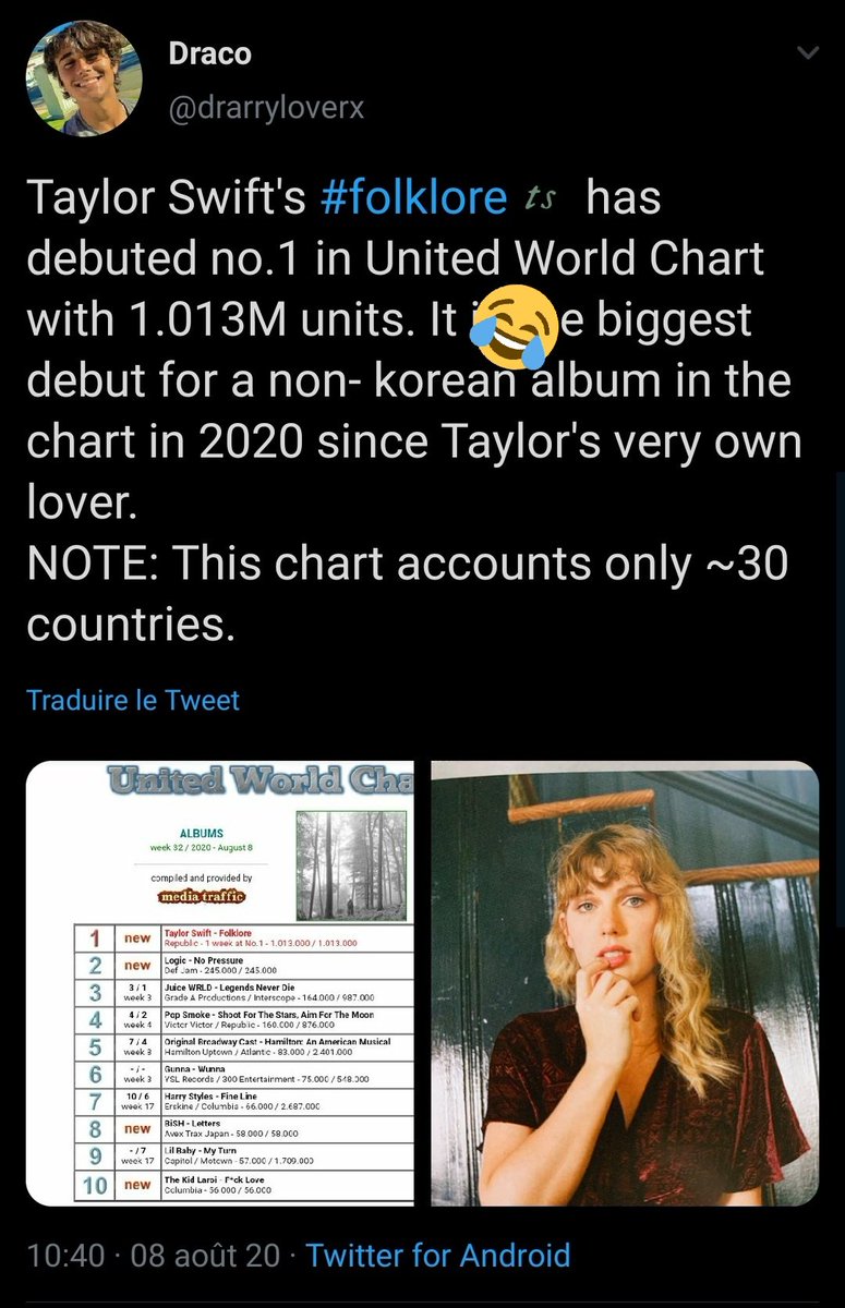 BTSOriented's tweet photo. White people found something new to ostracize BTS : "for a non-korean album" 💀💀💀 https://t.co/6GWa8zkPAL