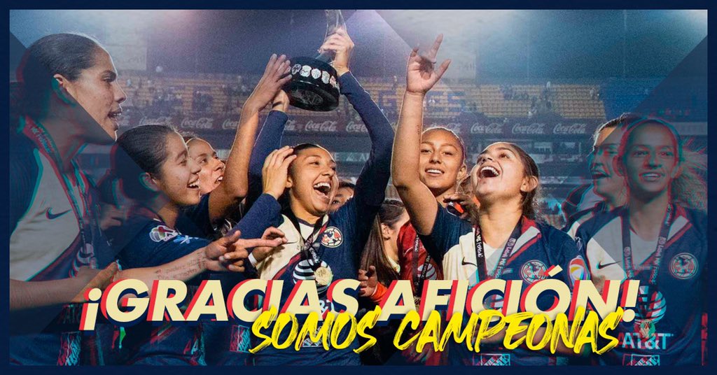 🦅 ¡SOMOS CAMPEONAS DEL PRIMER MUNDIAL FEMENIL EN #Twitter! <a href="/DeporFinanzas/">Deportes&Finanzas®</a> 🦅 

Gracias a toda la afición por votar 🏆

🔹 #SOMOSAMÉRICA 🔹