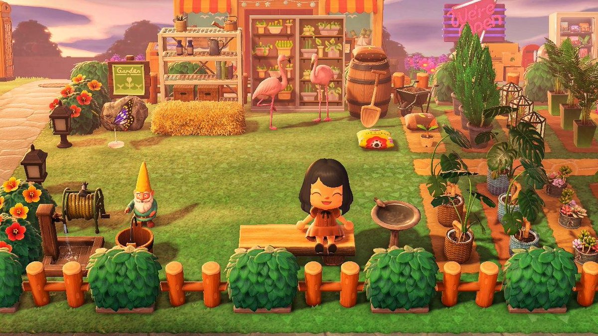 237. Un petit coin naturel de culture ! (Source :  https://www.reddit.com/r/AnimalCrossing/comments/i5oe2n/the_garden_center_is_probably_my_most_favorite/)