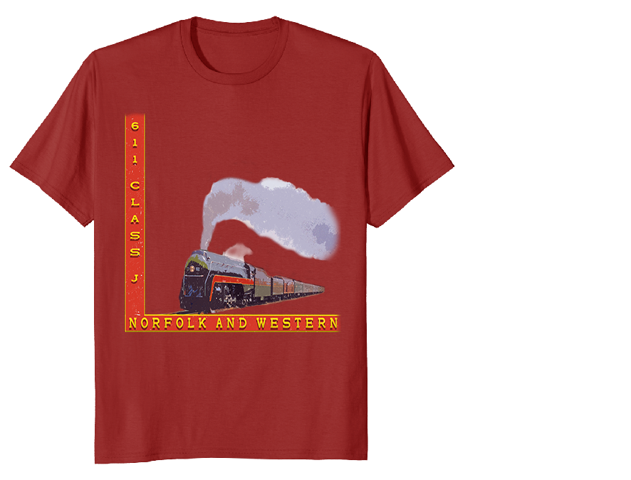 What do you guys think of these Locomotive T-Shirts I design?🚂👕